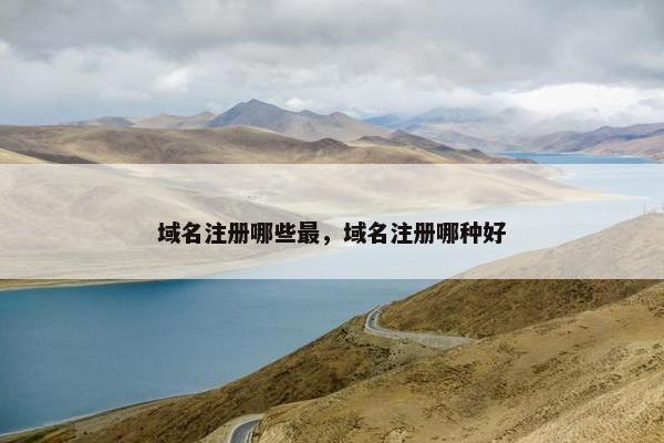 域名注册哪些最，域名注册哪种好