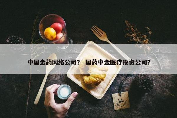 中国金药网络公司？ 国药中金医疗投资公司？