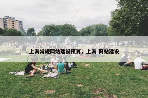 上海常规网站建设预算，上海 网站建设
