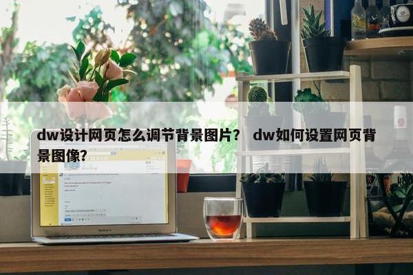 dw设计网页怎么调节背景图片？ dw如何设置网页背景图像？
