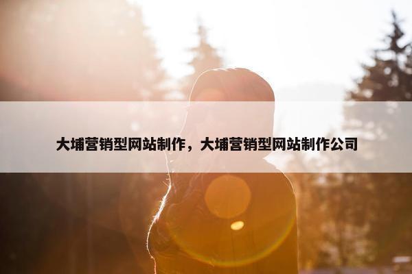 大埔营销型网站制作，大埔营销型网站制作公司