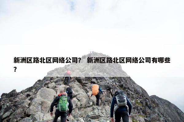 新洲区路北区网络公司？ 新洲区路北区网络公司有哪些？