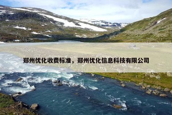 郑州优化收费标准，郑州优化信息科技有限公司