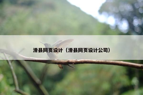 滑县网页设计（滑县网页设计公司）