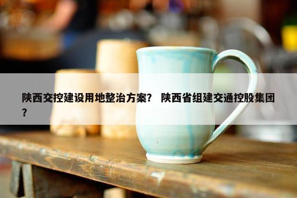 陕西交控建设用地整治方案？ 陕西省组建交通控股集团？