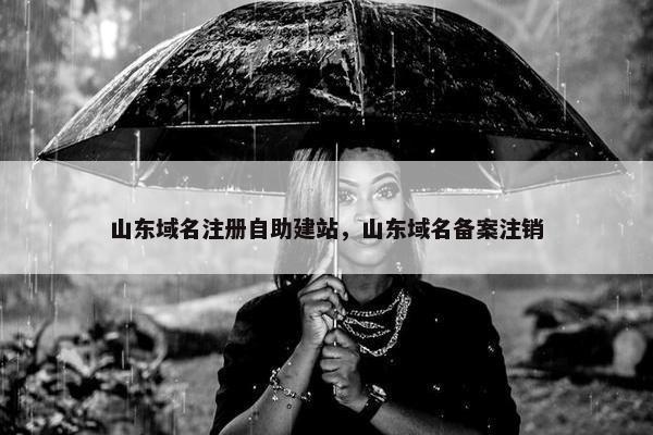 山东域名注册自助建站，山东域名备案注销