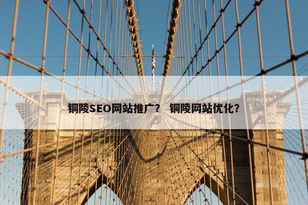铜陵SEO网站推广？ 铜陵网站优化？