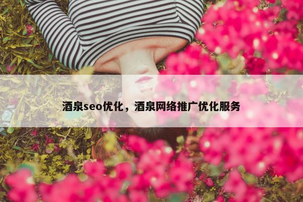 酒泉seo优化，酒泉网络推广优化服务
