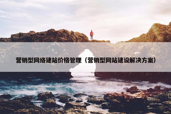 营销型网络建站价格管理（营销型网站建设解决方案）