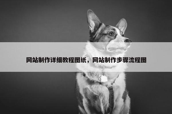 网站制作详细教程图纸，网站制作步骤流程图