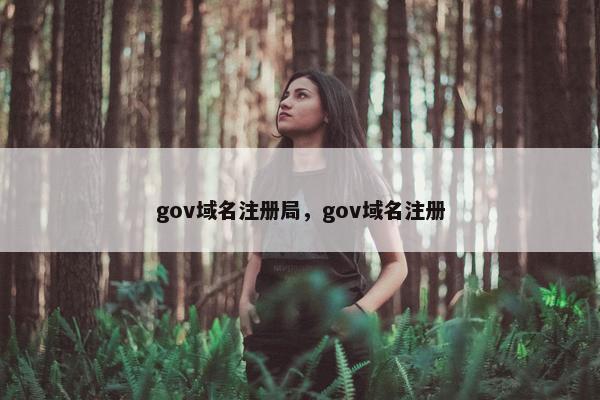 gov域名注册局，gov域名注册