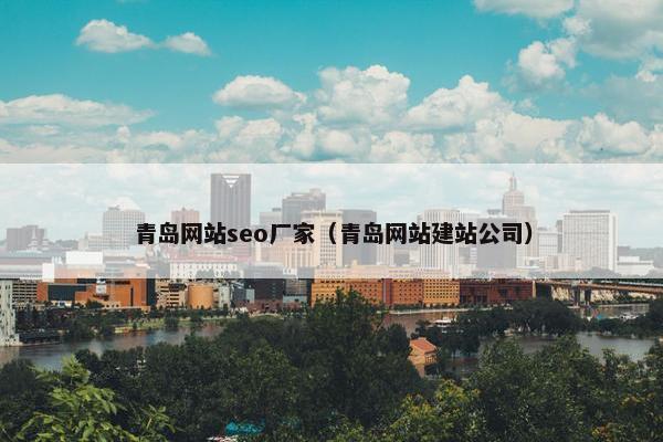 青岛网站seo厂家（青岛网站建站公司）