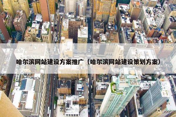 哈尔滨网站建设方案推广（哈尔滨网站建设策划方案）
