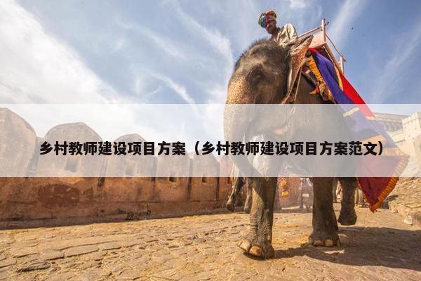 乡村教师建设项目方案（乡村教师建设项目方案范文）