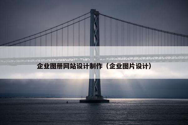 企业图册网站设计制作（企业图片设计）