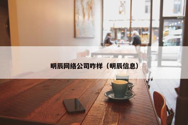 明辰网络公司咋样（明辰信息）
