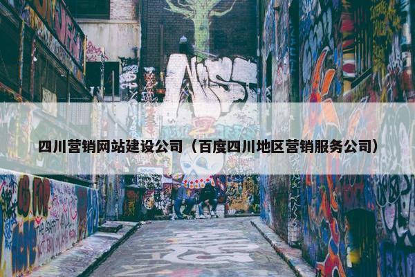 四川营销网站建设公司（百度四川地区营销服务公司）