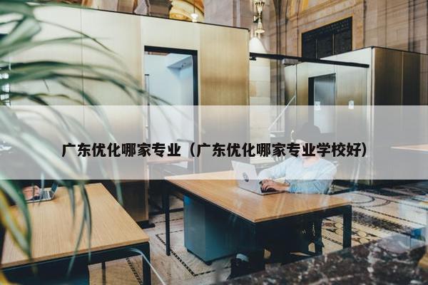 广东优化哪家专业（广东优化哪家专业学校好）