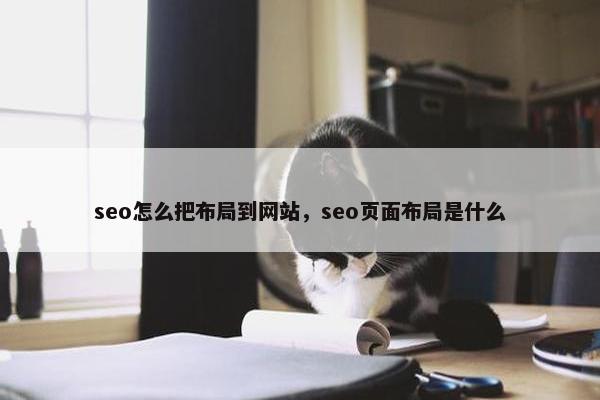 seo怎么把布局到网站，seo页面布局是什么