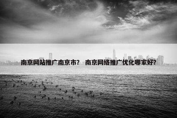 南京网站推广南京市？ 南京网络推广优化哪家好？