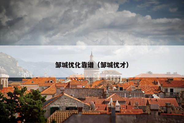 邹城优化靠谱（邹城优才）
