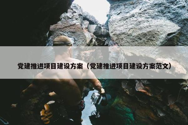 党建推进项目建设方案（党建推进项目建设方案范文）
