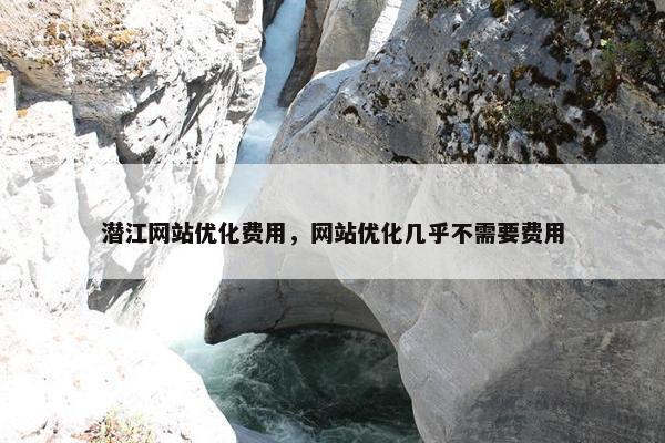 潜江网站优化费用，网站优化几乎不需要费用