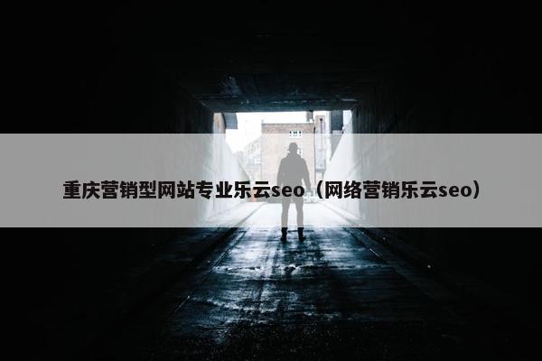 重庆营销型网站专业乐云seo（网络营销乐云seo）